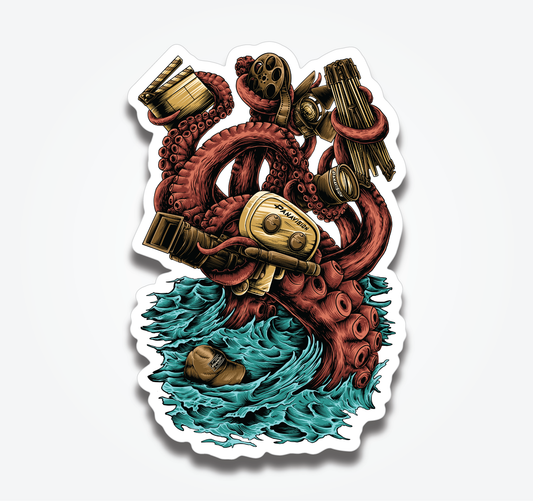 PANAVISION KRAKEN STICKER