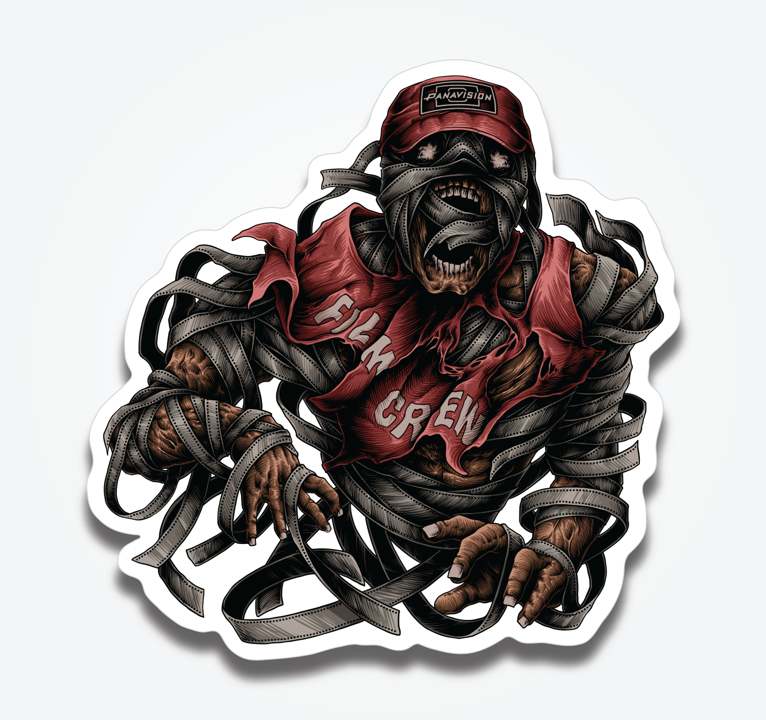 PANAVISION MUMMY STICKER