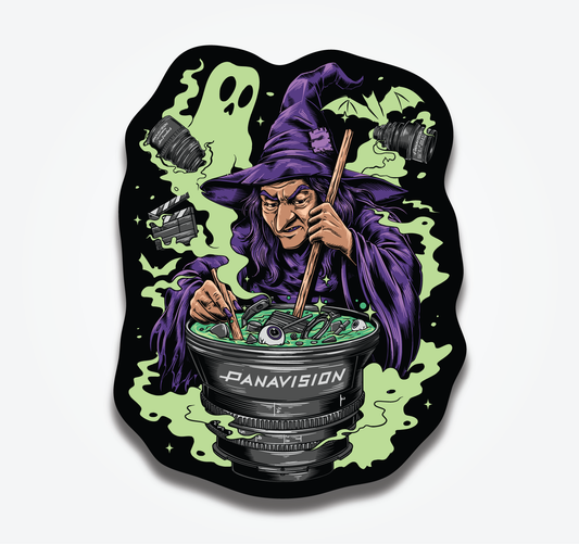 PANAVISION WITCH STICKER