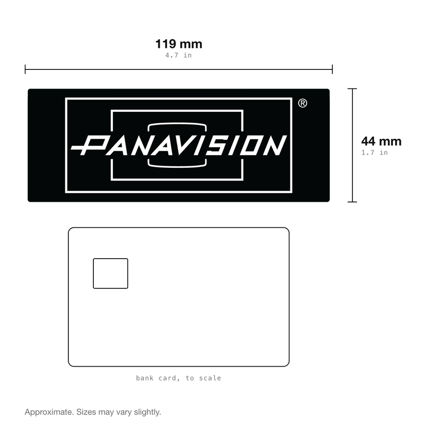 PANAVISION LOGO STICKER
