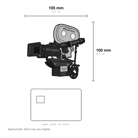 PANAVISION PANAFLEX CAMERA STICKER