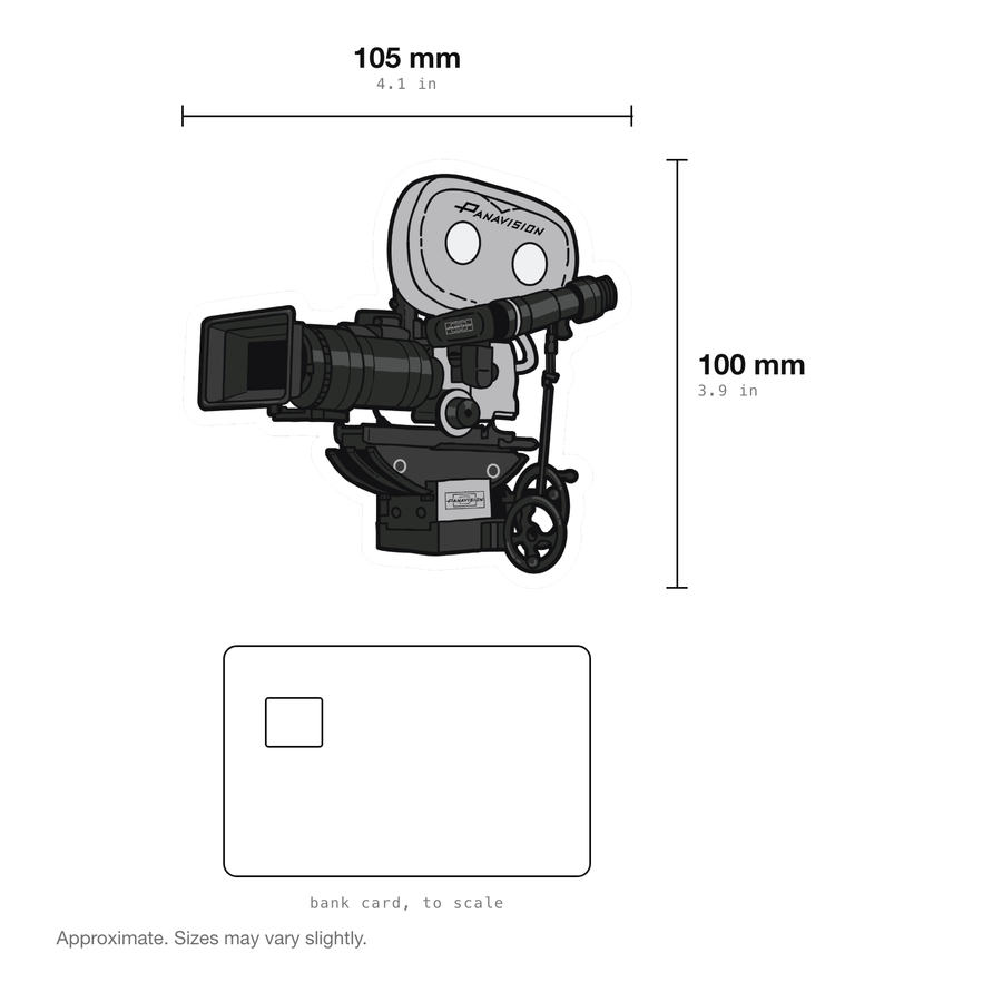 PANAVISION PANAFLEX CAMERA STICKER