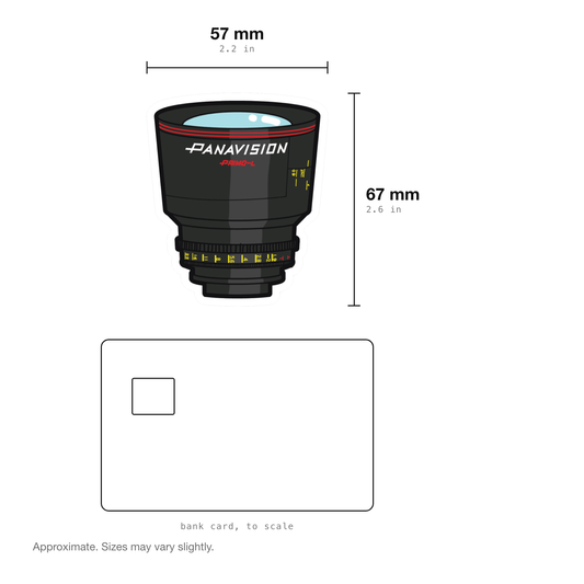 PANAVISION PRIMO LENS STICKER
