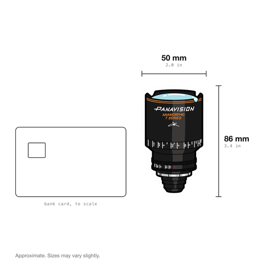 PANAVISION T-SERIES LENS STICKER