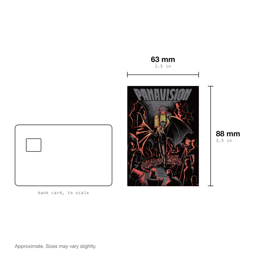 PANAVISION VAMPIRE STICKER