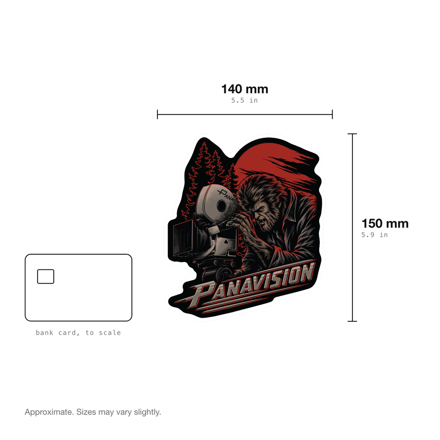 PANAVISION WEREWOLF STICKER