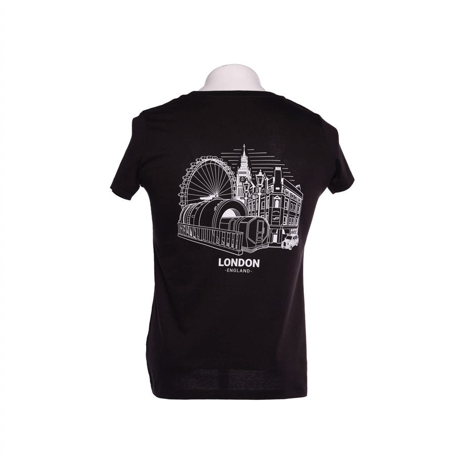 PANAVISION LONDON WOMEN'S T-SHIRT - BLACK