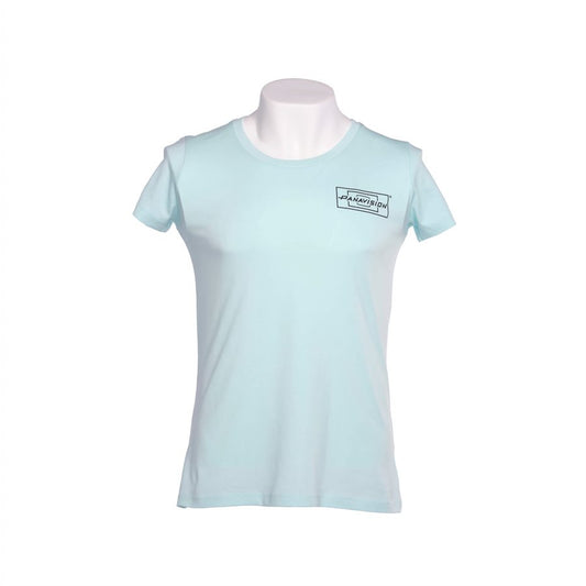 PANAVISION LONDON WOMEN'S T-SHIRT - CARIBBEAN BLUE