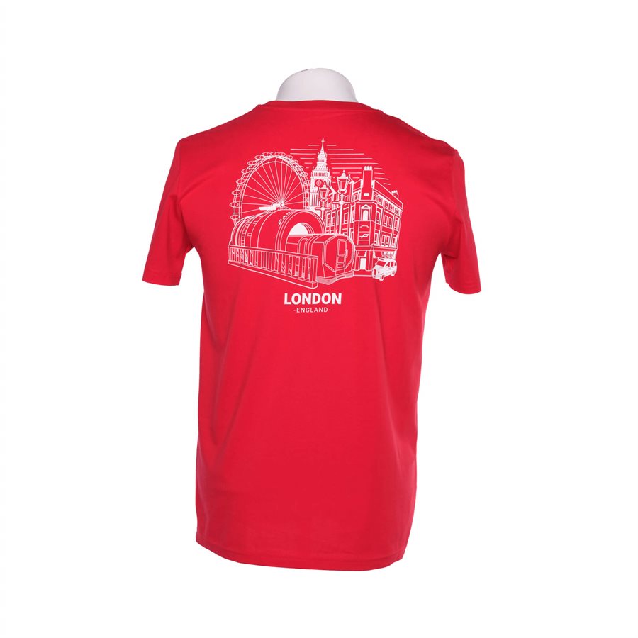 PANAVISION LONDON T-SHIRT - RED