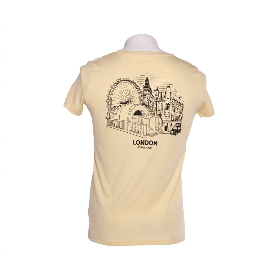 PANAVISION LONDON WOMEN'S T-SHIRT - BUTTER YELLOW