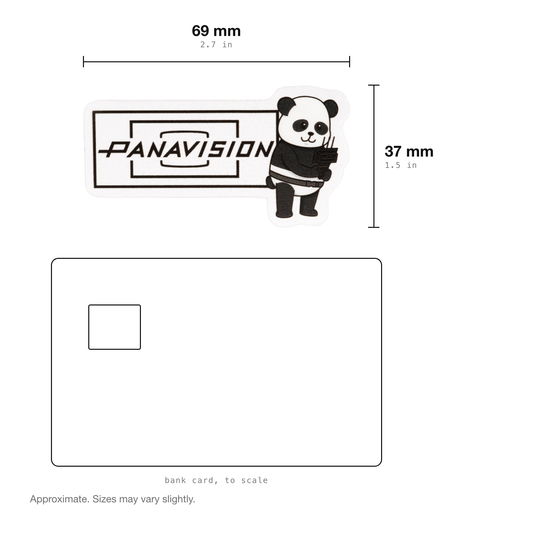 PANDA WITH MONITOR STICKER