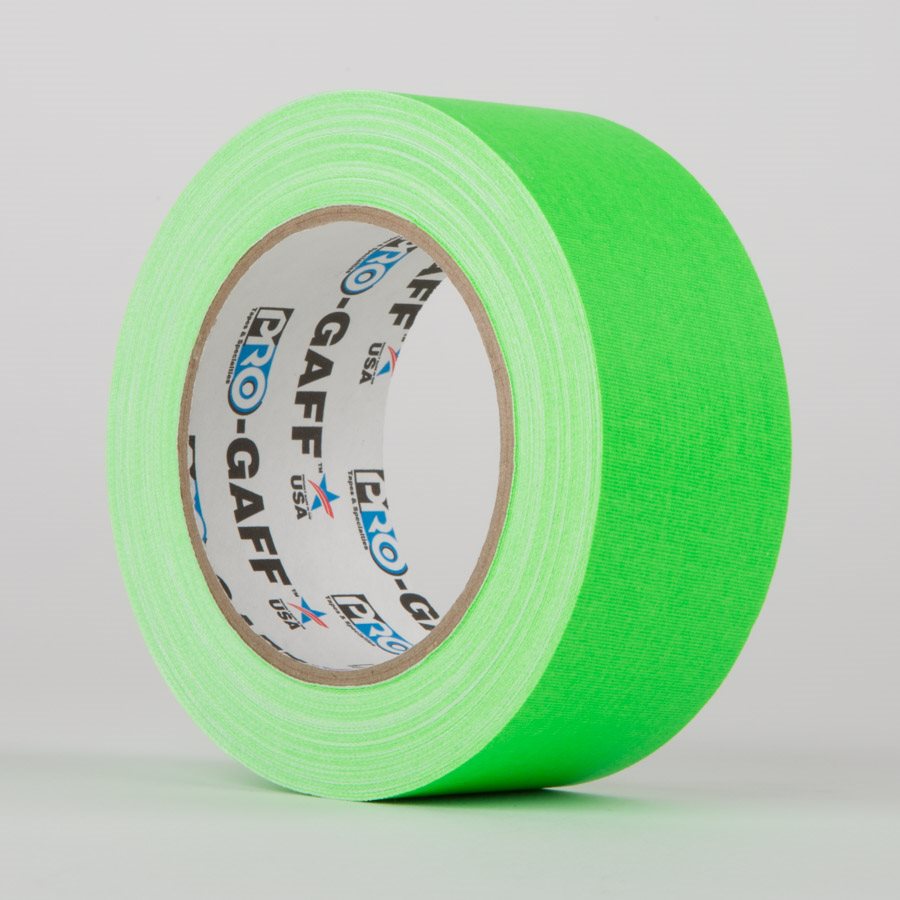 PRO-GAFF FLUORESCENT CLOTH TAPES - 48MM X 22M / 2