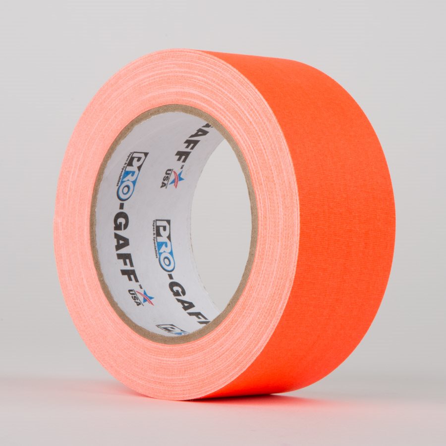 PRO-GAFF FLUORESCENT CLOTH TAPES - 48MM X 22M / 2