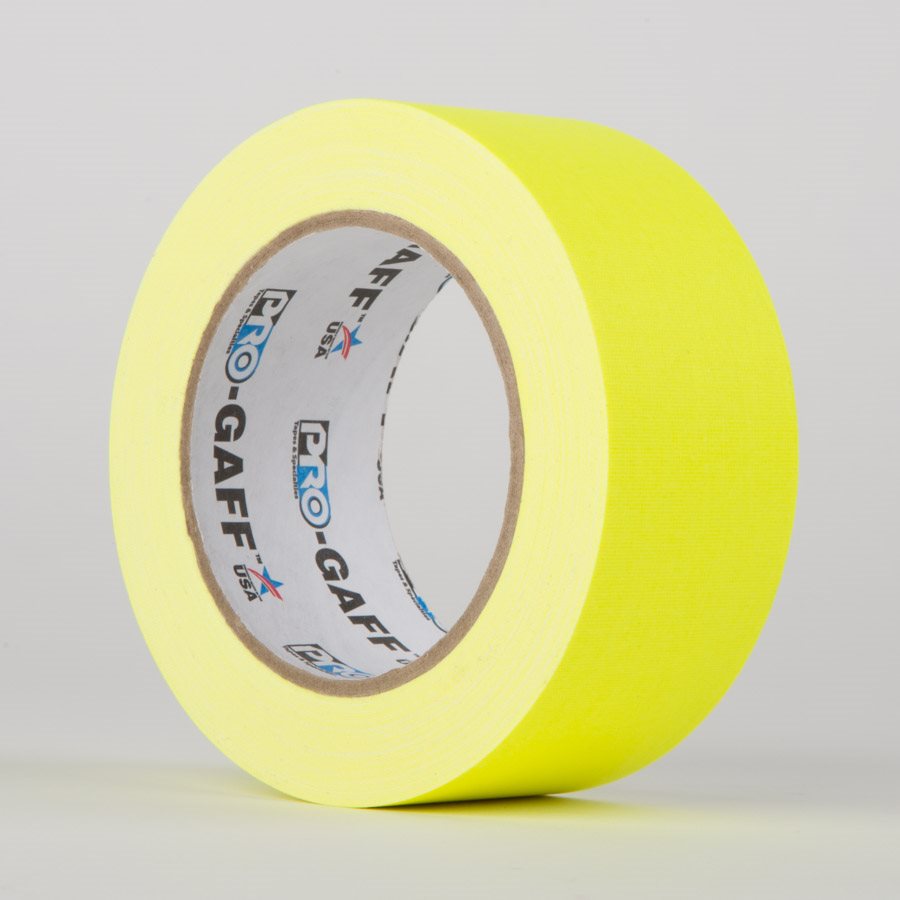 PRO-GAFF FLUORESCENT CLOTH TAPES - 48MM X 22M / 2