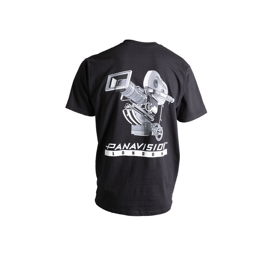 PANAVISION CAMERA T-SHIRT - BLACK