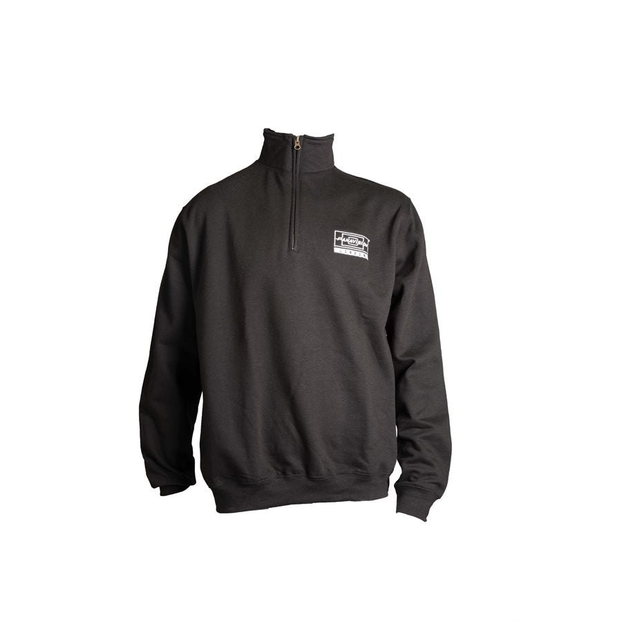 PANAVISION 1/4 ZIP JUMPER - BLACK