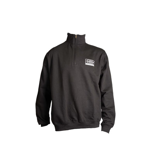 PANAVISION 1/4 ZIP JUMPER - BLACK