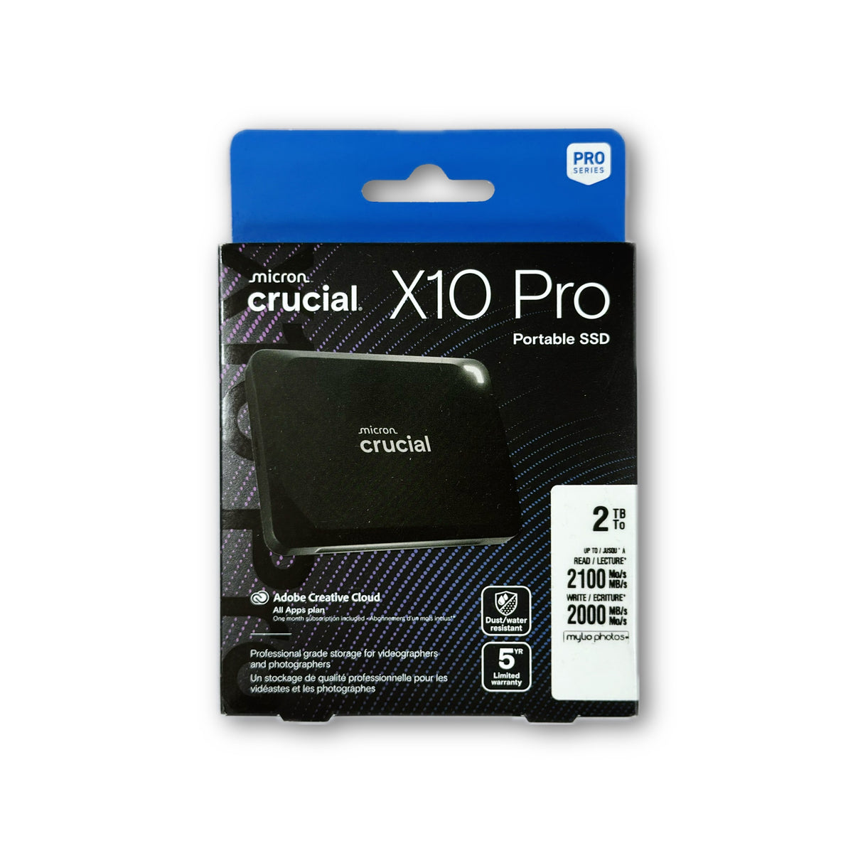 CRUCIAL HARD DRIVES - 1TB, 2TB, OR 4TB