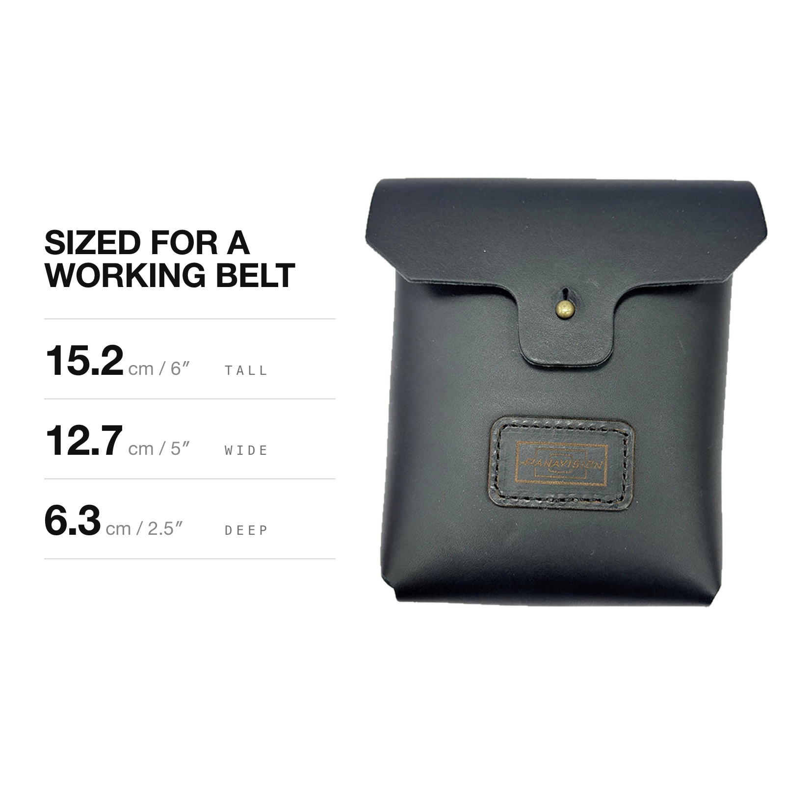 PANAVISION LEATHER LOADERS POUCH - LARGE