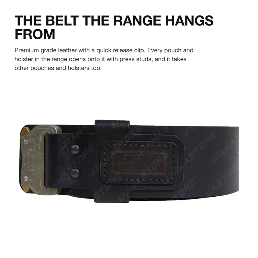 PANAVISION LEATHER ADJUSTABLE BELT