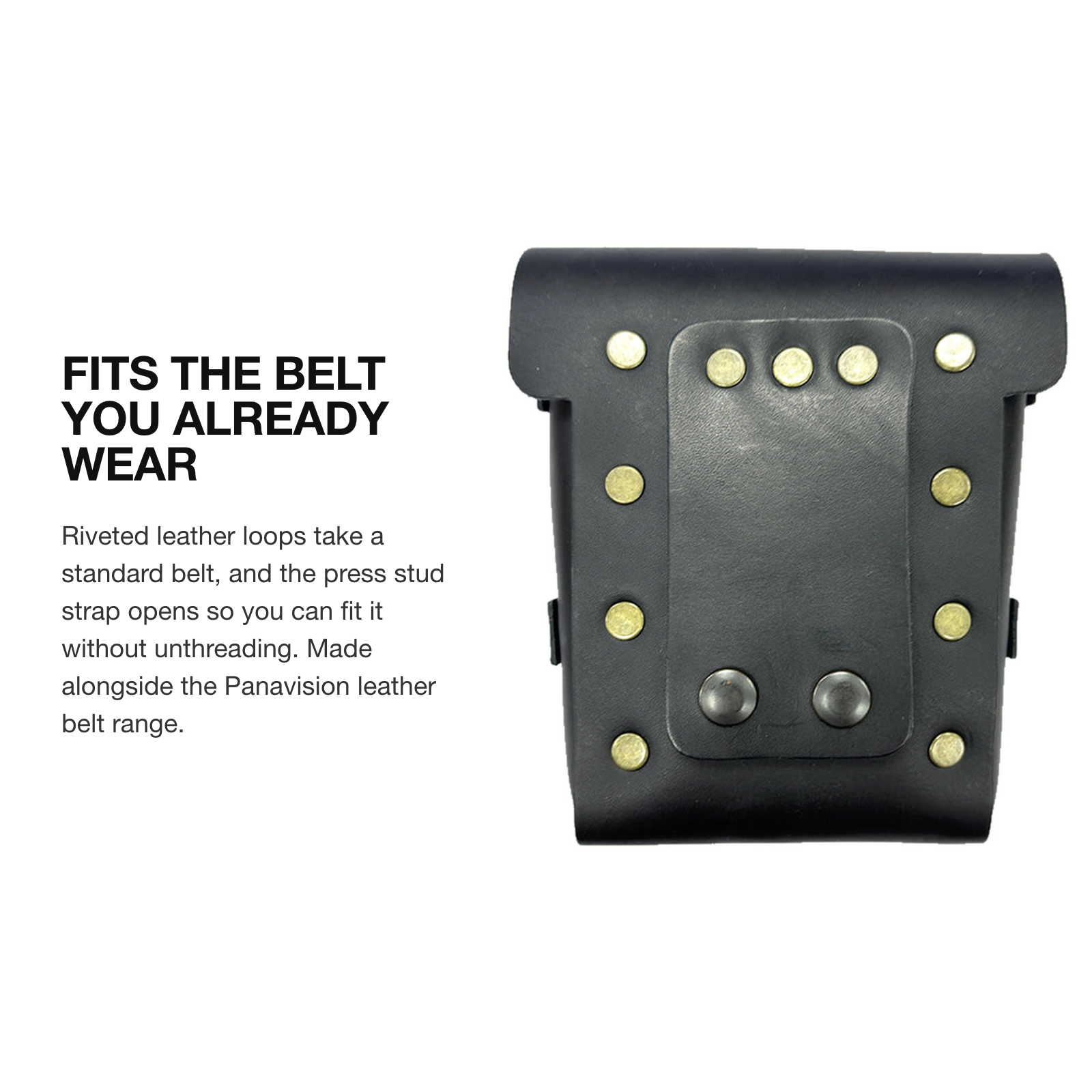 PANAVISION LEATHER LOADERS POUCH - LARGE