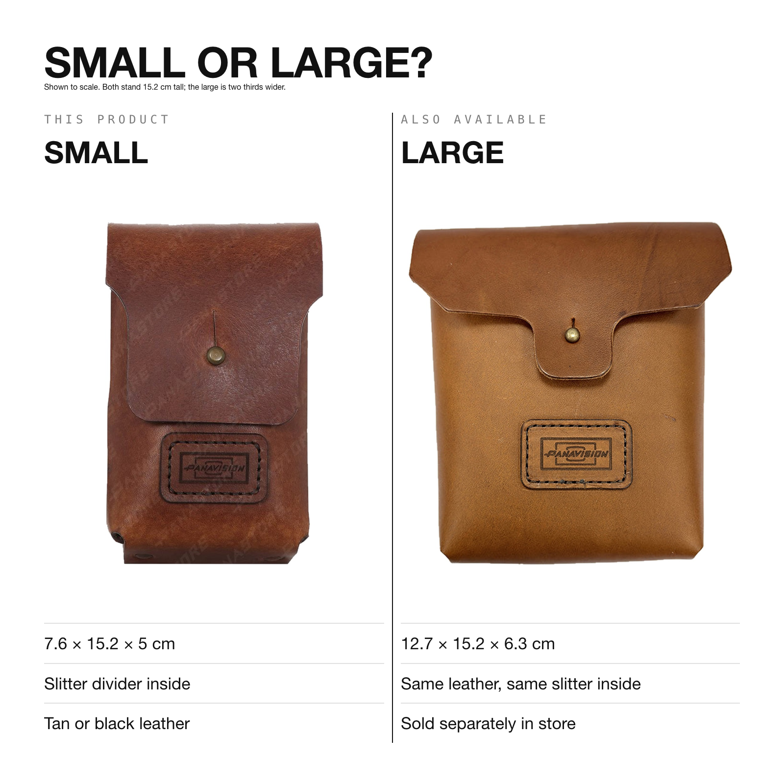 PANAVISION LEATHER LOADER POUCH - SMALL