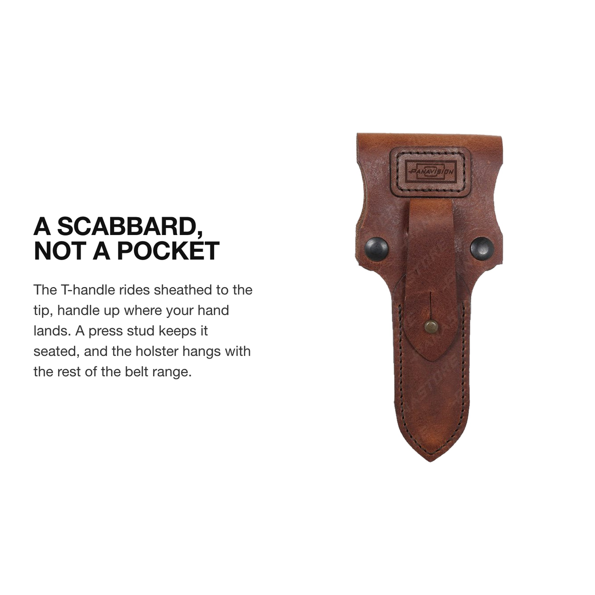 PANAVISION T-HANDLE LEATHER HOLSTER