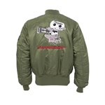 PANAVISION ALPHA BOMBER JACKET SAGE GREEN (S)