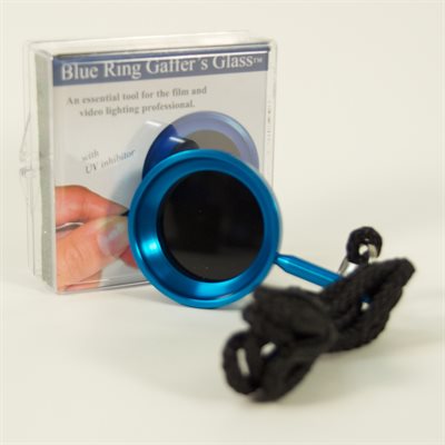 BLUE RING GAFFER GLASS