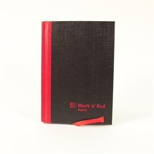 A6 BLACK & RED BOOK (C66655)