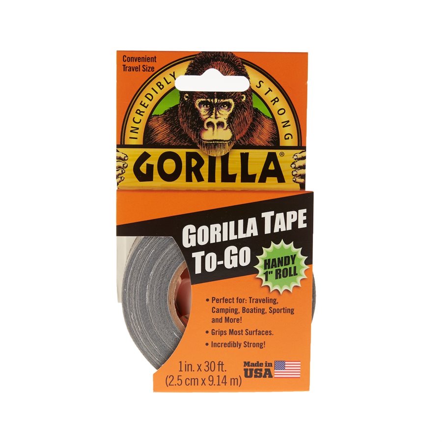 GORILLA TAPE 'TO GO' 1" (30FT)