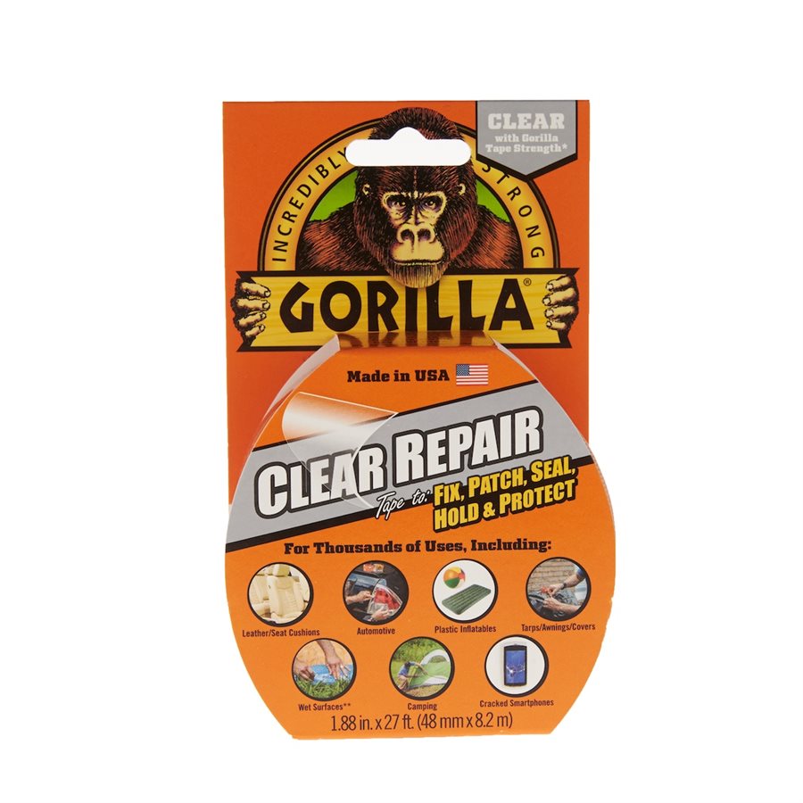 GORILLA TAPE CLEAR 2" (27FT)