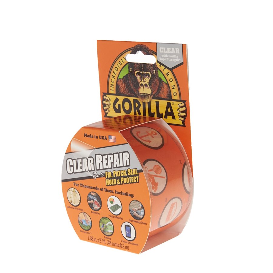 GORILLA TAPE CLEAR 2" (27FT)