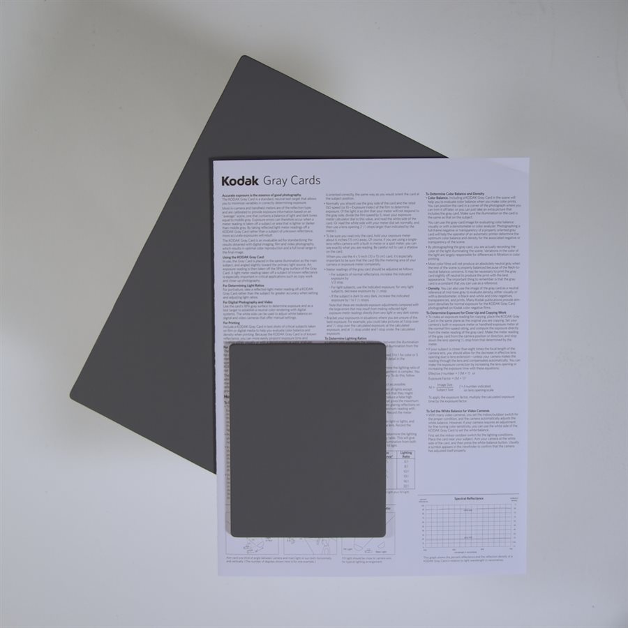 KODAK GREY CARDS