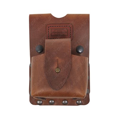 LEATHER 8M FATMAX POUCH TAN