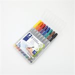 STAEDTLER LUMOCOLOR FINE NON-PERMANENT PENS (8 PACK MIXED)