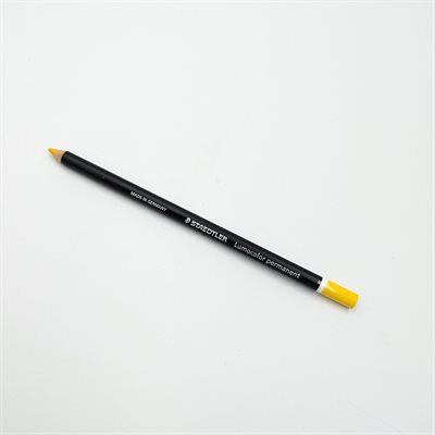 STAEDTLER LUMOCOLOR PERMANENT OMNICHROM PENCIL - YELLOW STAEDTLER LUMOCOLOR PERMANENT OMNICHROM PENCIL - YELLOW