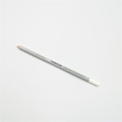 STAEDTLER LUMOCOLOR NON-PERMANENT OMNICHROM PENCIL - WHITE STAEDTLER LUMOCOLOR NON-PERMANENT OMNICHROM PENCIL - WHITE
