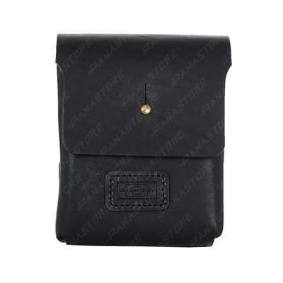 LEATHER LARGE LOADERS POUCH (BLACK)