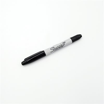 SHARPIE TWIN TIP - BLACK